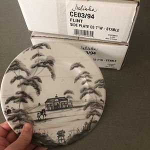 Juliska 7” flint Country Estate Side Plate